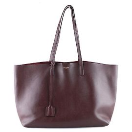 SAINT LAURENT Bolsos Compras Burdeos