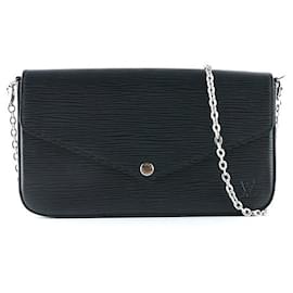 Louis Vuitton-LOUIS VUITTON Handbags Felicie-Black