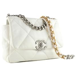 Chanel-CHANEL Handbags Chanel 19-White