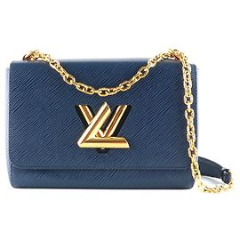 LOUIS VUITTON Handbags Twist Navy blue