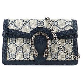 Borse GUCCI Dioniso Super Mini Blu navy