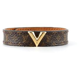 Louis Vuitton-LOUIS VUITTON Bracelets Essential V-Brown
