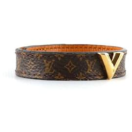 Louis Vuitton-Bracciali LOUIS VUITTON Essential V-Marrone