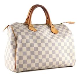 Louis Vuitton-LOUIS VUITTON Handbags Speedy-Beige