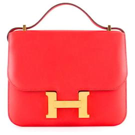 Hermès-Bolsos HERMES Constanza-Roja