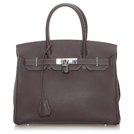Hermès-HERMES Sacs à main Birkin 30-Marron