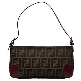Bolsas FENDI Baguete Marrom