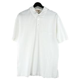 Hermès-HERMES Poloshirts-Weiß