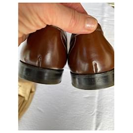 JM Weston-JM Weston moccasins size 10 1/2 D-Light brown