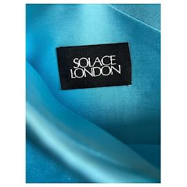 Solace London-Dresses-Blue