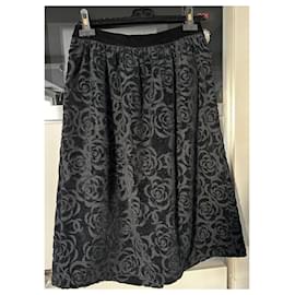 Chanel-Midi skirt-Black