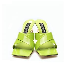 Dolce & Gabbana-Sandals-Green