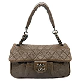 Chanel-Chanel Single flap-Brown