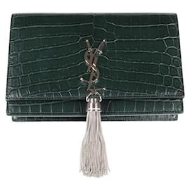 Saint Laurent-Bolsos de mano-Verde