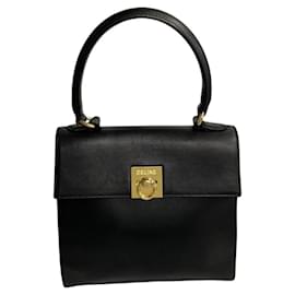 Autre Marque-Leather Mini Kelly Top Handle 30805-Other