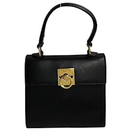 Céline-Celine Leather Mini Kelly Top Handle Leather Handbag-Other