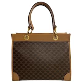 Céline-Celine Macadam Handbag  Canvas Handbag in Very Good Condition-Other