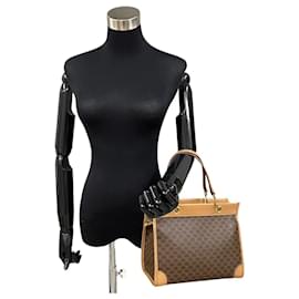 Céline-Celine Macadam Handbag  Canvas Handbag in Very Good Condition-Other