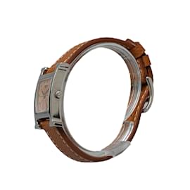 Hermès-Hermes Silver Quartz Heure H Watch-Other