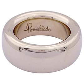 Pomellato-Pomellato-Ring, „Iconica Medium“, natürliches Weißgold.-Andere