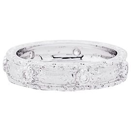 Bague Buccellati "Eternelle Macri Capri" or blanc, diamants. Autre