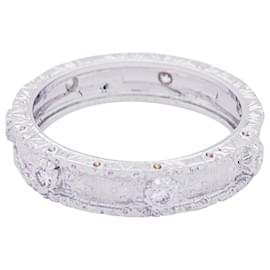 Buccellati-Buccellati ring "Eternelle Macri Capri" white gold, diamants.-Other