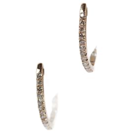 Autre Marque-Ohrringe mit Diamanten aus Roségold-Golden