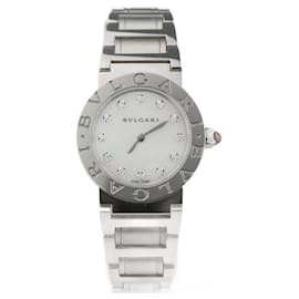 Bulgari-Bvlgari Bulgari Bulgari BBL26S quartz watch stainless steel-White