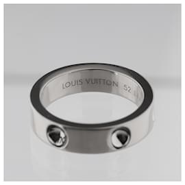 Louis Vuitton-Cinturino Louis Vuitton Empreinte dentro 18K oro bianco-Argento