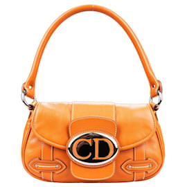 Dior-CHRISTIAN DIOR CD SHOULDER BAG-Orange