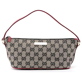 Gucci-GUCCI Handtaschen Stoff rot Jackie-Rot