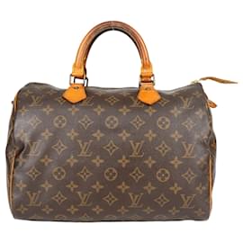 Louis Vuitton-Monogramma in tela Louis Vuitton Speedy 30-Marrone