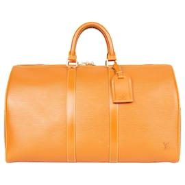 Louis Vuitton-Louis Vuitton Epi Leather Keepall 45-Brown