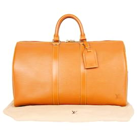 Louis Vuitton-Louis Vuitton Epi Leather Keepall 45-Brown