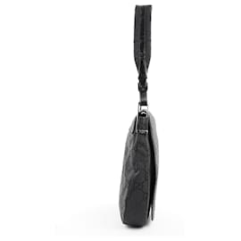 Gucci-REPOST 4843 Gucci GG hobo shoulder bag-Black