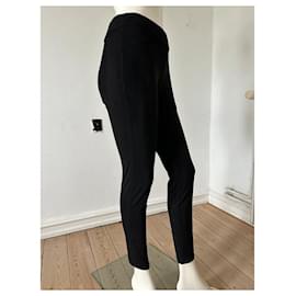 Vera Wang-Pantalones, leggings-Negro