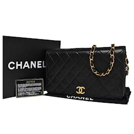 Chanel-Chanel Full Flap-Preto