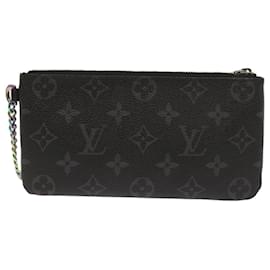 Louis Vuitton-Louis Vuitton Pochette Clés-Preto