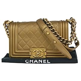 Chanel-Chanel Boy-Golden