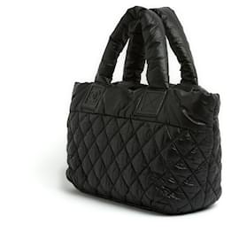 Chanel-Chanel Sac Cocoon Nylon Black PM Bag-Noir