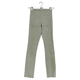 Stouls legging de couro Verde