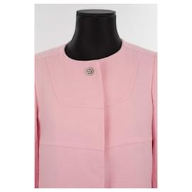 Tara Jarmon-Cotton Jacket-Pink