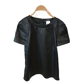 CHANEL Hauts T.International M Synthétique Noir