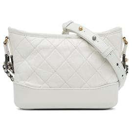 Chanel-CHANEL BolsasCouro-Branco