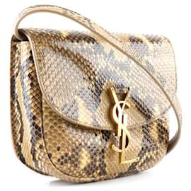 Saint Laurent-SAINT LAURENT  Handbags T.  Exotic leathers-Brown