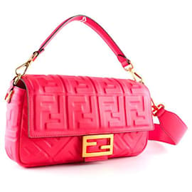 Fendi-FENDI Bolsos T.  Cuero-Rosa