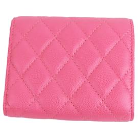 Chanel-CHANEL Pins & broochesLeather-Pink