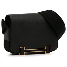 Hermès-HERMES HandbagsLeather-Black
