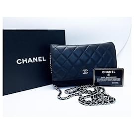 Chanel-Chanel Wallet On Chain (WOC)-Nero