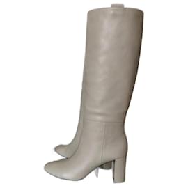 Geox Leather Boots White White